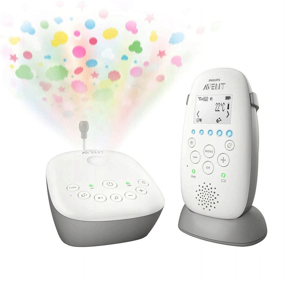 PHILIPS AVENT SCD733/26 elektronická pestúnka + projektor