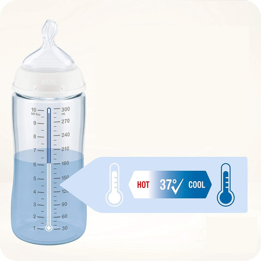 NUK First Choice+ 0-6 m BOTTIGLIA 300 ml indicatore di temperatura TIGROTTO