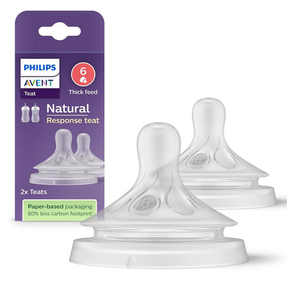 Philips Avent Natural Response tettarella per biberon flusso 6