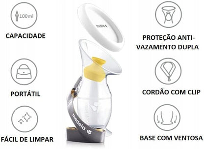 MEDELA Silikon-Milchsammelschale