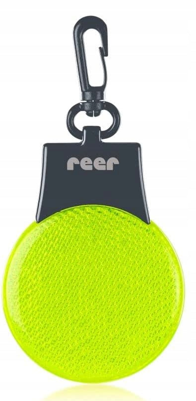 Reer Light and Go zielona lampka z szarym haczykiem