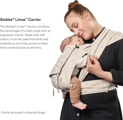 STOKKE LIMAS portabebés ergonómico hasta 15 kg para bebés