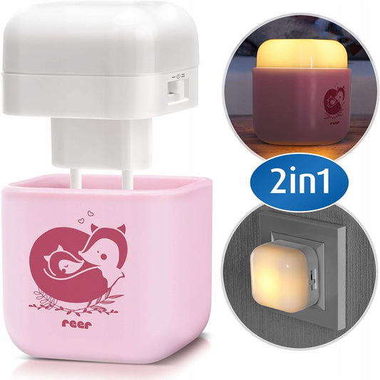 REER SleepLight 2in1 lampada notturna LED portatile o da presa