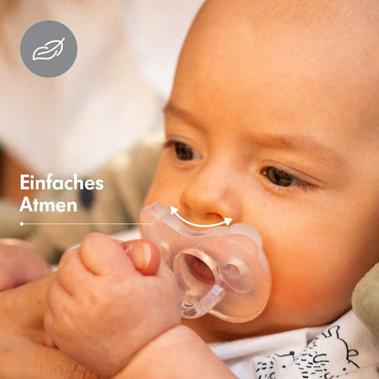 MEDELA chupete de silicona 0-6 meses x 2 unidades