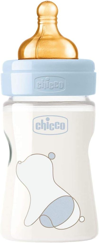 CHICCO Original Touch biberón 150 ml tetina de látex flujo lento 0+