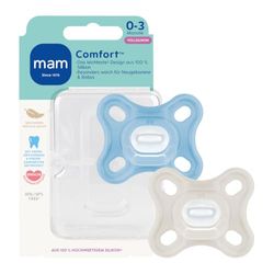 MAM Comfort dudlík pro novorozence 0-3m x2