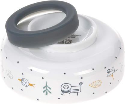 LASSIG Garden Explorer cuenco de porcelana con base antideslizante FARMA