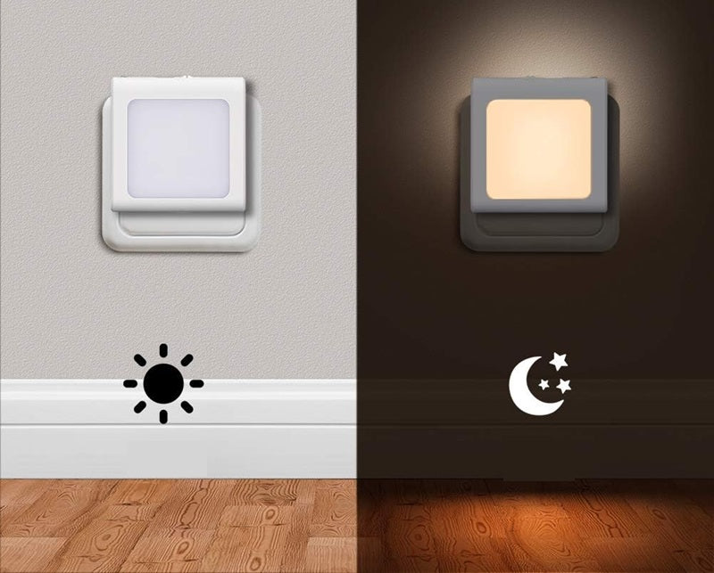 EMOTIONLITE Φωτάκι νυκτός LED πρίζας 7x7 cm 2 τεμάχια