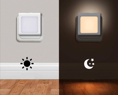 EMOTIONLITE Φωτάκι νυκτός LED πρίζας 7x7 cm 2 τεμάχια