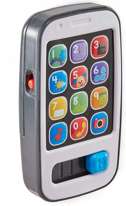 FISHER-PRICE interaktívny smartfón NEMECKÝ JAZYK