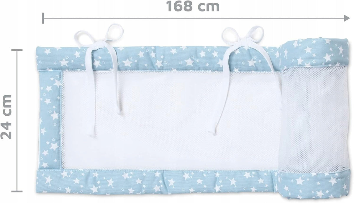 BABYBAY protector para cuna 168x24cm