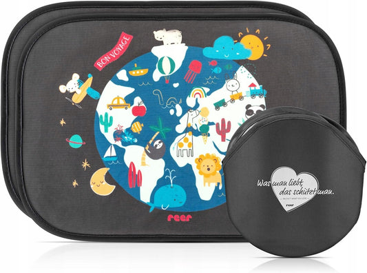 REER TravelKid parasolar pentru geam auto UV 50+ 2 bucăți
