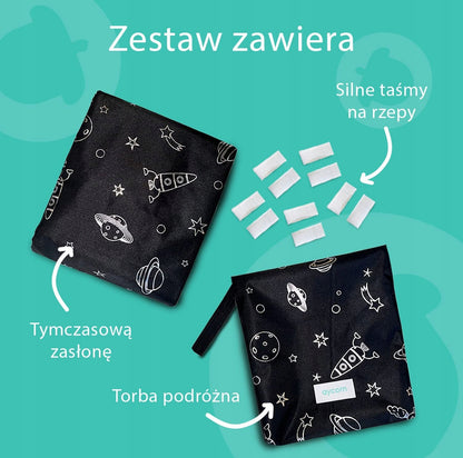Zatemnitvena roleta s priseski 130x200