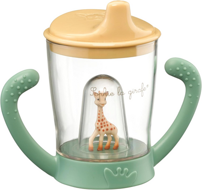 VULLI Sophie la Girafe vaso antiderrame con boquilla 180 ml 6 m+