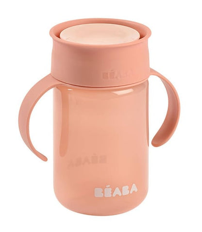 Béaba 360°-træningskop pink 340 ml 12m+