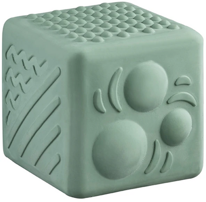 VULLI Cubo de goma con texturas para jugar 7,3 cm SOPHIE LA JIRAFA