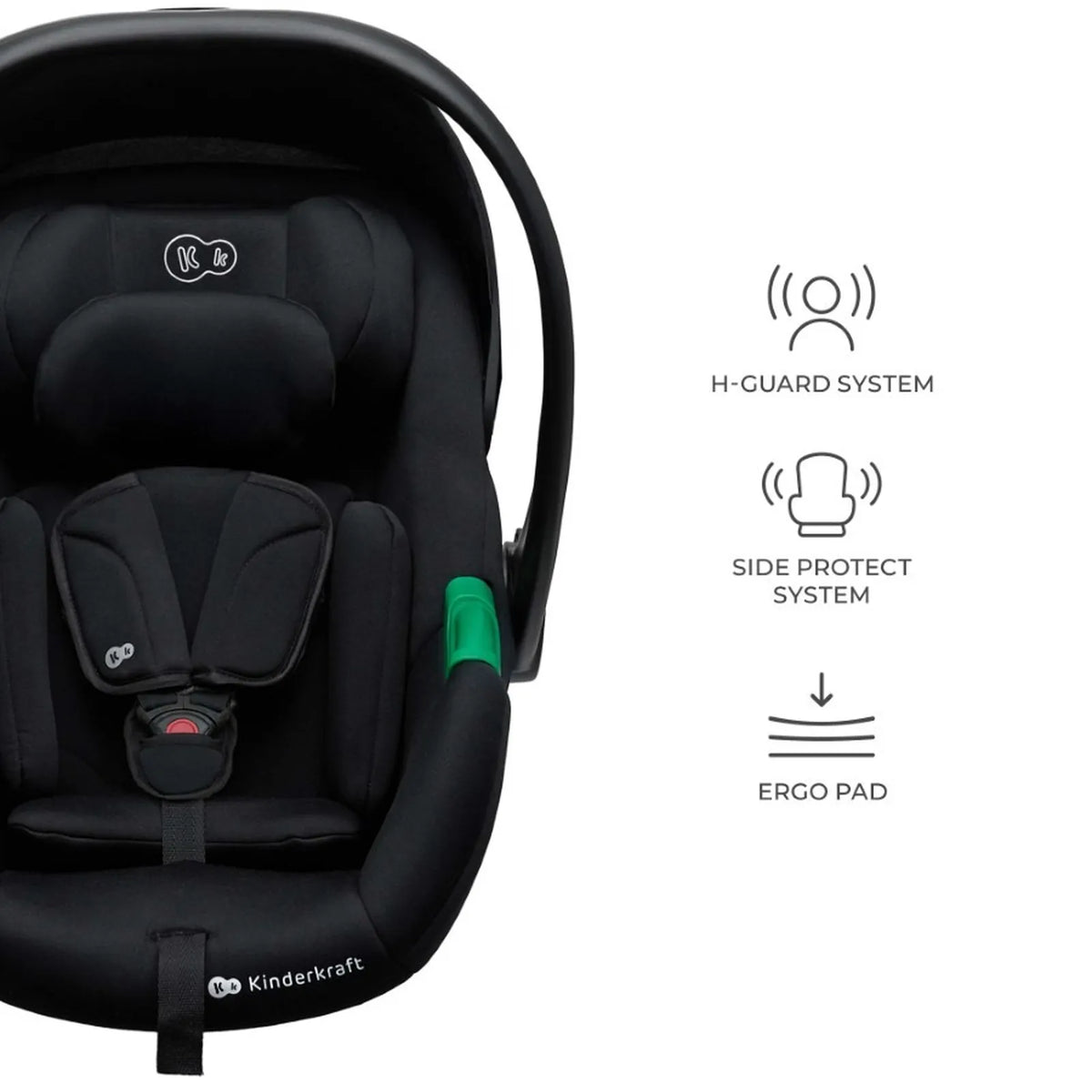 KINDERKRAFT PRIME2 PRO 3v1 večnamenski voziček do 22kg + avtosedež MINK PRO
