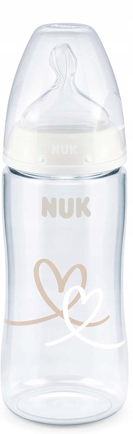 NUK First Choice+ 0-6 m BUTELKA 300 ml wskaźnik temperatury