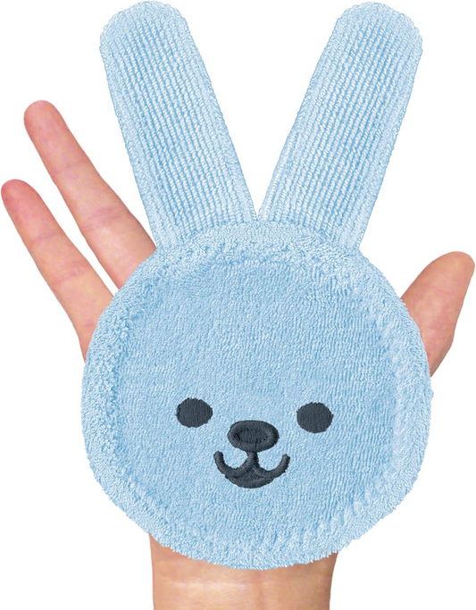 MAM Oral Care Rabbit spazzolino per la cura orale in microfibra 0+