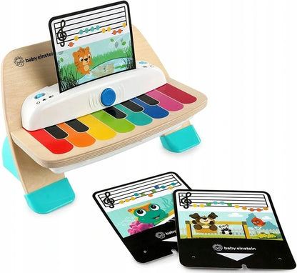 BABY EINSTEIN Hape Magic Touch träpiano med touchfunktion 18 x 30 cm