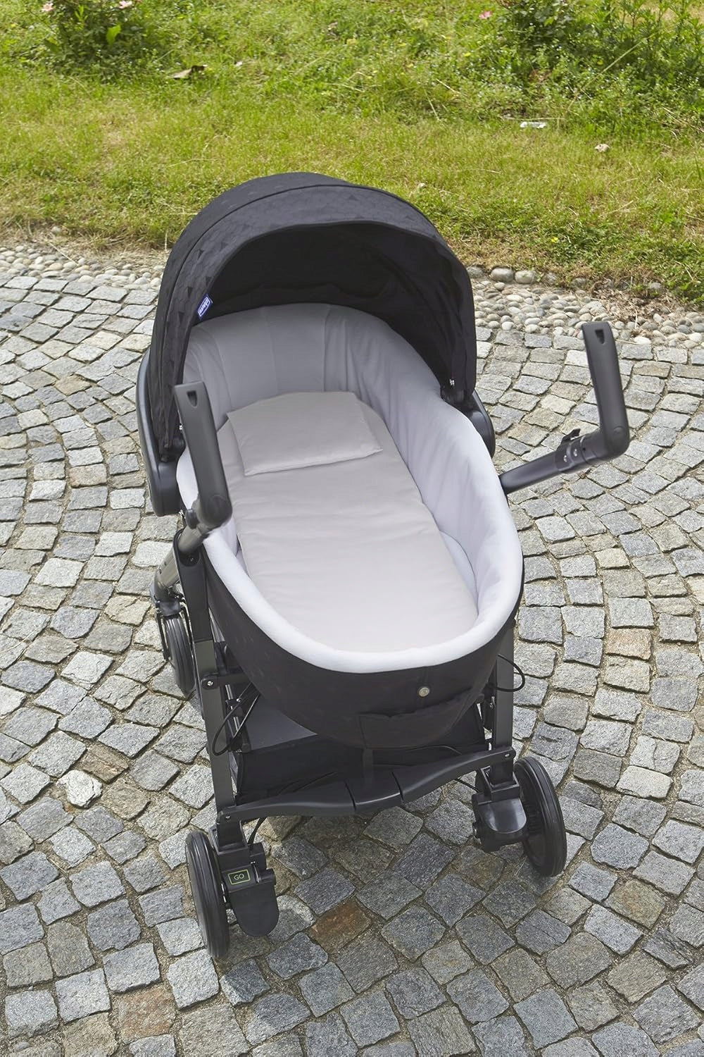 CHICCO στρώμα και μαξιλάρι για καρότσι λίκνο 68 x 28 cm