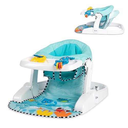Baby Einstein Sea of Support sedež 2v1 z odstranljivo mizico 4m+