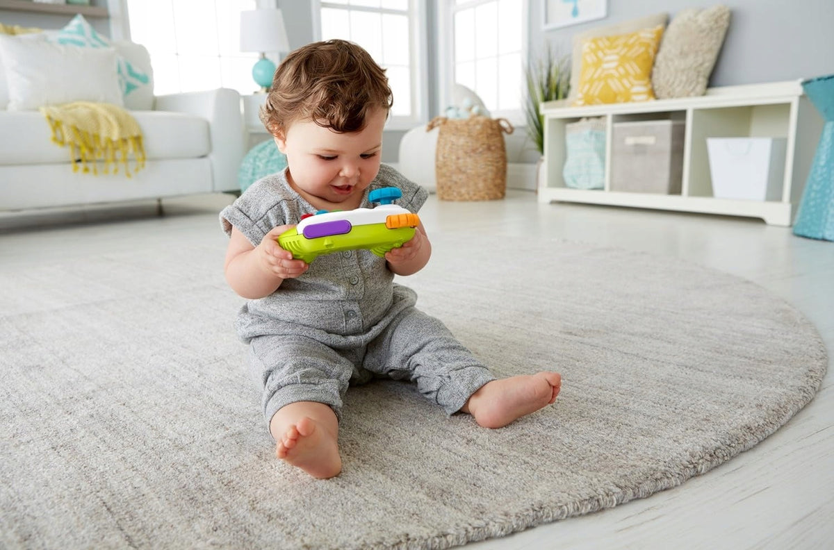 FISHER-PRICE FWG14 elektroniczny pad J. NIEMIECKI, interaktywna zabawka dla niemowląt 6m+