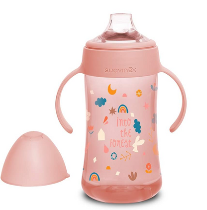 SUAVINEX Segundo biberón con boquilla suave 270 ml 4 m+
