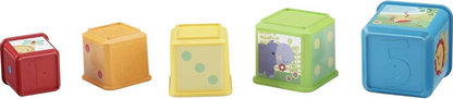 FISHER-PRICE Apila y Descubre Bloques de diferentes tamaños 5 unidades