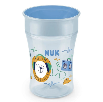 NUK Magic Cup spillfri mugg med 360°-munstycke 230 ml 8 m+