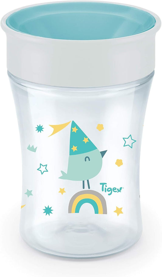 TIGEX Smart Cup kop med drikketud 360° 250 ml 9 m+ FUGL
