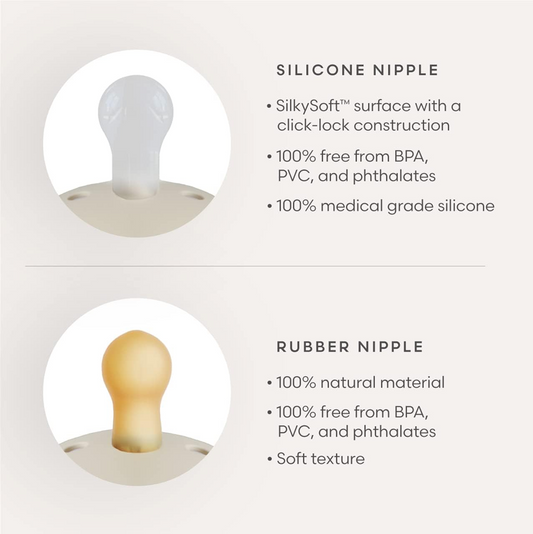 FRIGG sucettes apaisantes 2 pièces 0-6 mois SILICONE