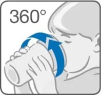 NUK Mini Magic Cup 360°-Trinklernbecher 160 ml 6 M+