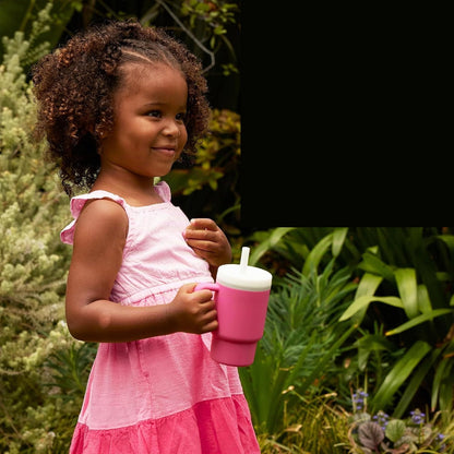 INFANTINO My 1st Tumbler silikonekop med drikketud 266 ml 6 m+