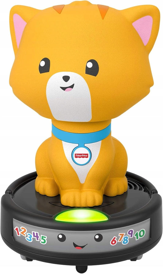 FISHER-PRICE GMX70 Katze auf Saugroboter Melodien und Lichter