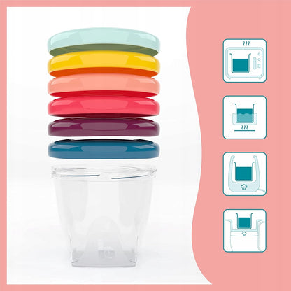 BABYMOOV Babybols Behälter 6 x 250 ml