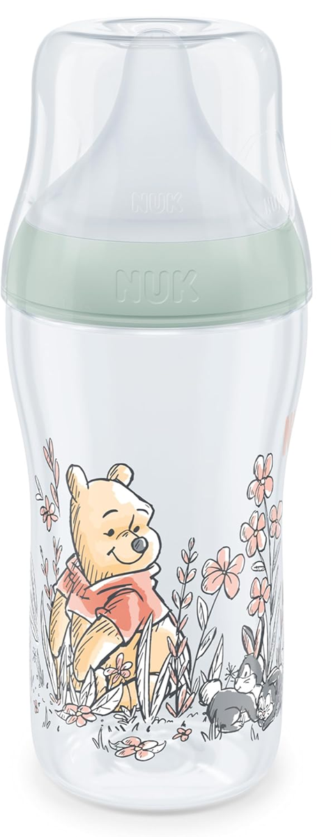 NUK Perfect Match biberón 260 ml 3 m+ tetina M flujo medio WINNIE THE POOH