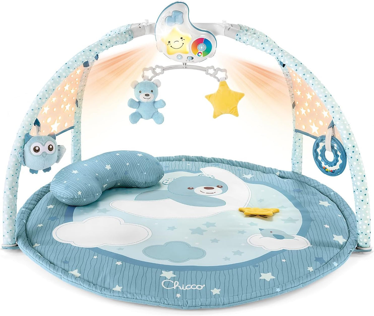 CHICCO Enjoy Colors Γυμναστήριο 3-σε-1 Χαλάκι Μάθησης + Προβολέας