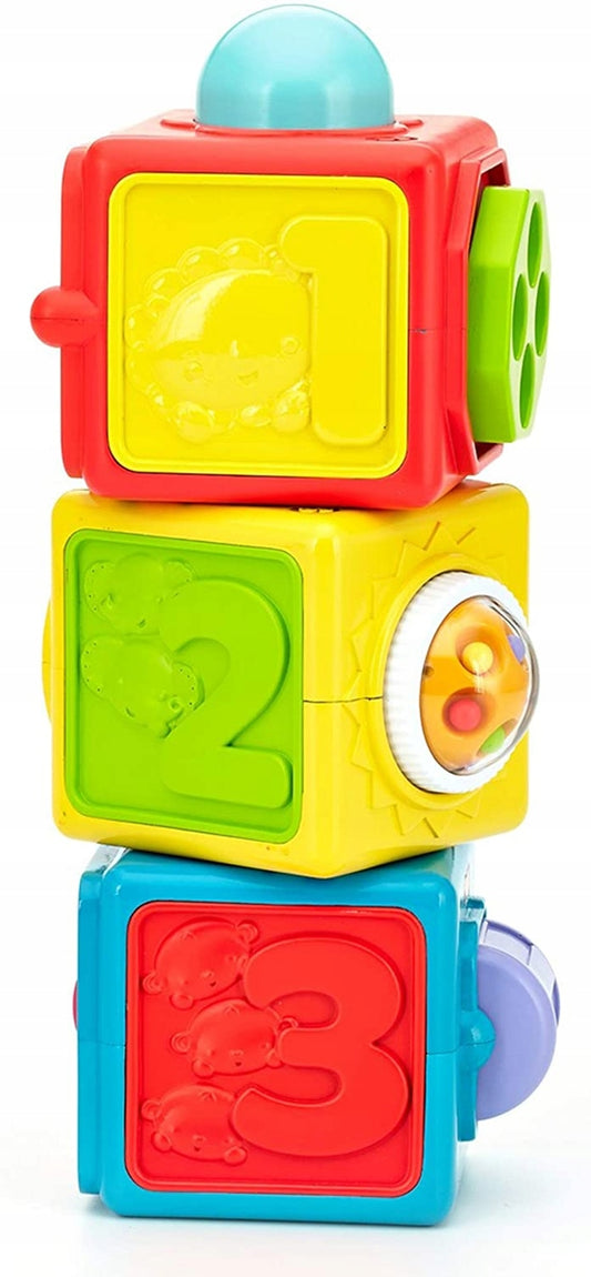 FISHER-PRICE DHW15 Interaktive Tierbausteine 6M+
