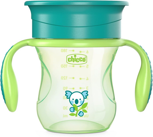 CHICCO Perfect Cup cană anti-picurare cu gură 360 de grade 200 ml 12 m+