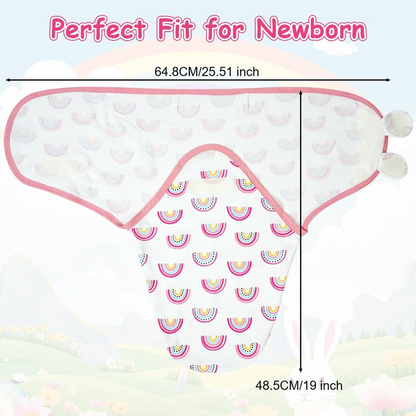 saco de dormir envolvente para bebés 0-3 meses x3