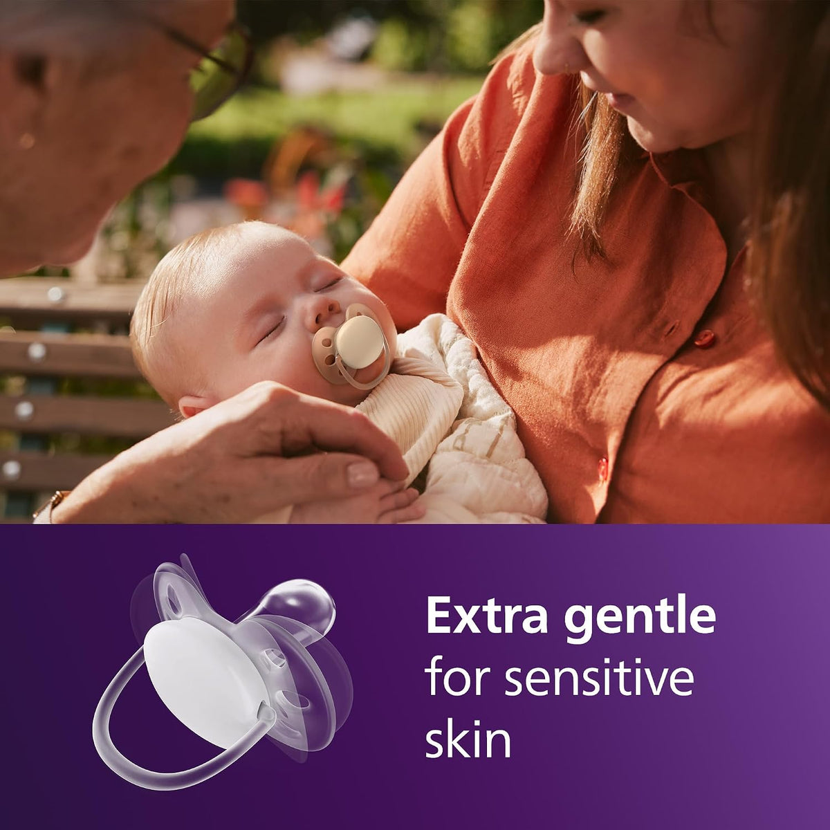 Philips Avent Ultra Soft pacifiers 0-6m x2