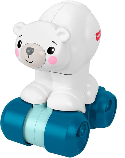 FISHER-PRICE zintuiglijke rijdende ijsbeer om kruipen te leren 9 m+