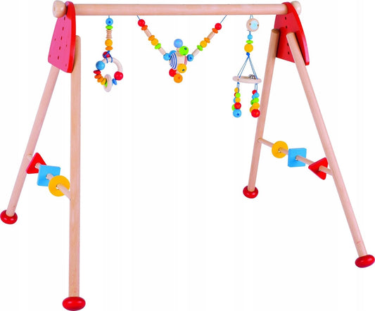HEIMESS Baby Gym houten sensorische minitrapeze