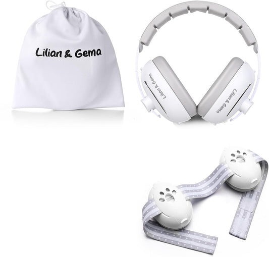 LILIAN & GEMA 2in1 cuffie antirumore 25 dB + custodia