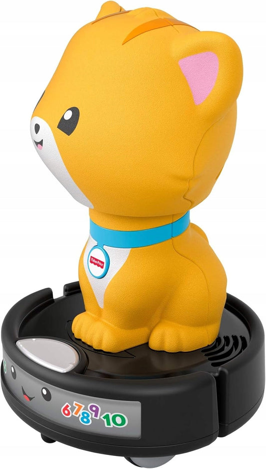 FISHER-PRICE GMX70 Katze auf Saugroboter Melodien und Lichter