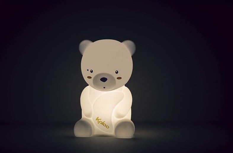 KALOO lámpara nocturna LED de silicona 3 colores 18 cm OSO