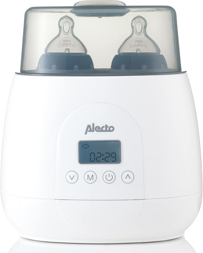 ALECTO BW700TWIN calentador doble 3 en 1 para biberones y tarritos