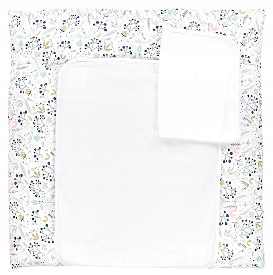 TUPTAM fasciatoio morbido con 2 coperture 75x65 cm