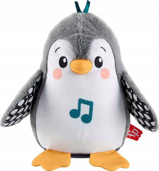 FISHER-PRICE HNC10 Wipp-Pinguin mit Melodien 21 cm